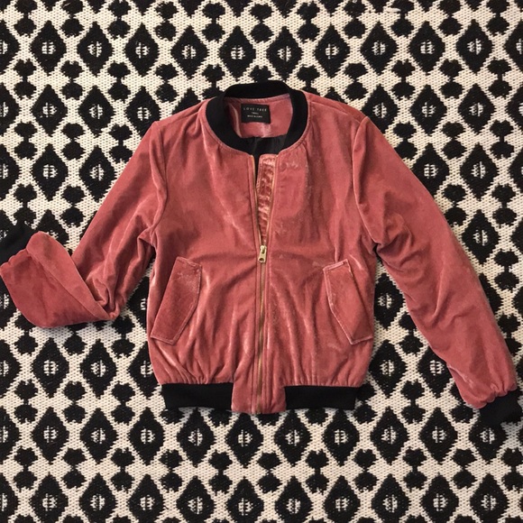 EUC Love Tree crushed velvet jacket - Picture 3 of 3